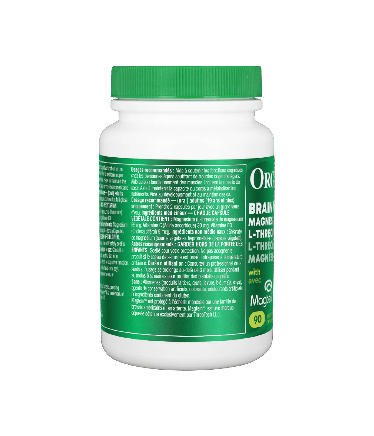 Brain Mag (Magnesium L-Threonate with Magtein) - Image 4