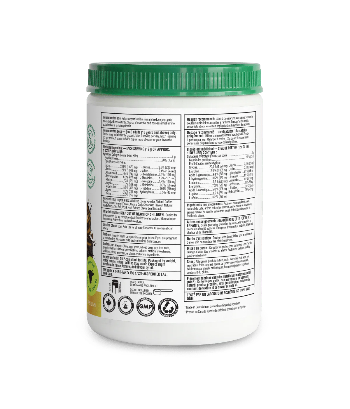 Dark Chocolate Caramel Macchiato Enhanced Collagen Protein - Image 3