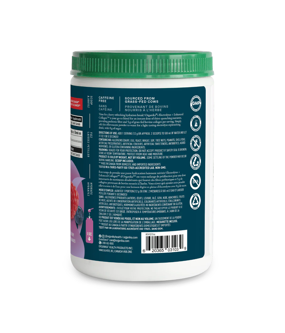 Electrolytes + Enhanced Collagen - Wild Berry - Image 3