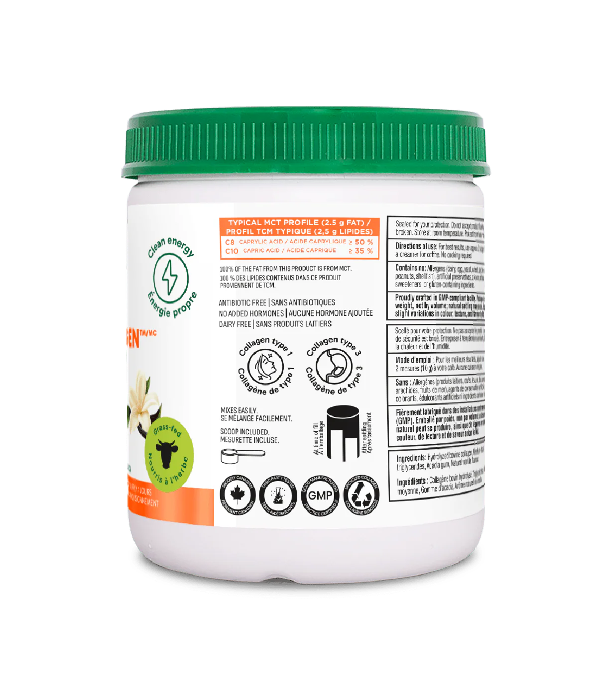 Enhanced Collagen Protein Creamer - Vanilla - Image 3