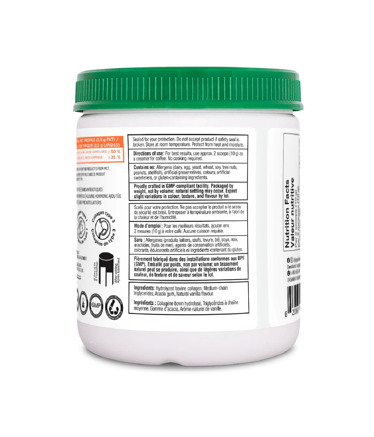 Enhanced Collagen Protein Creamer - Vanilla - Image 4