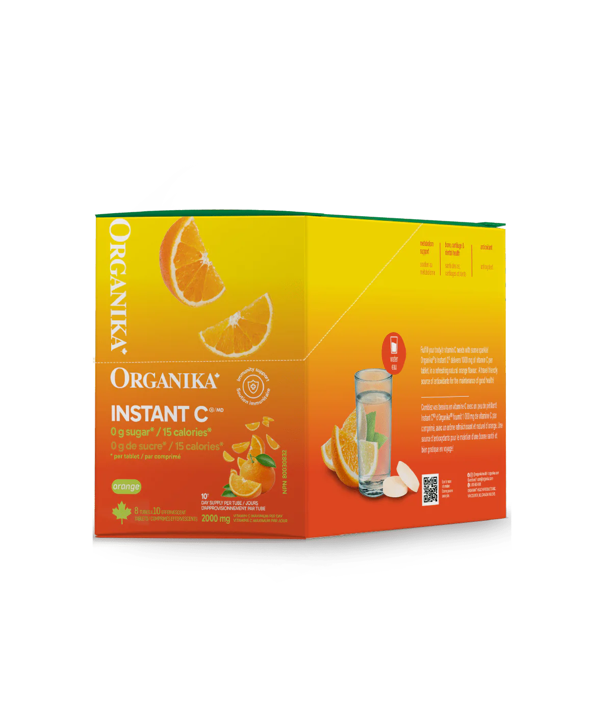 Instant C Effervescent with Stevia - Orange - Image 4
