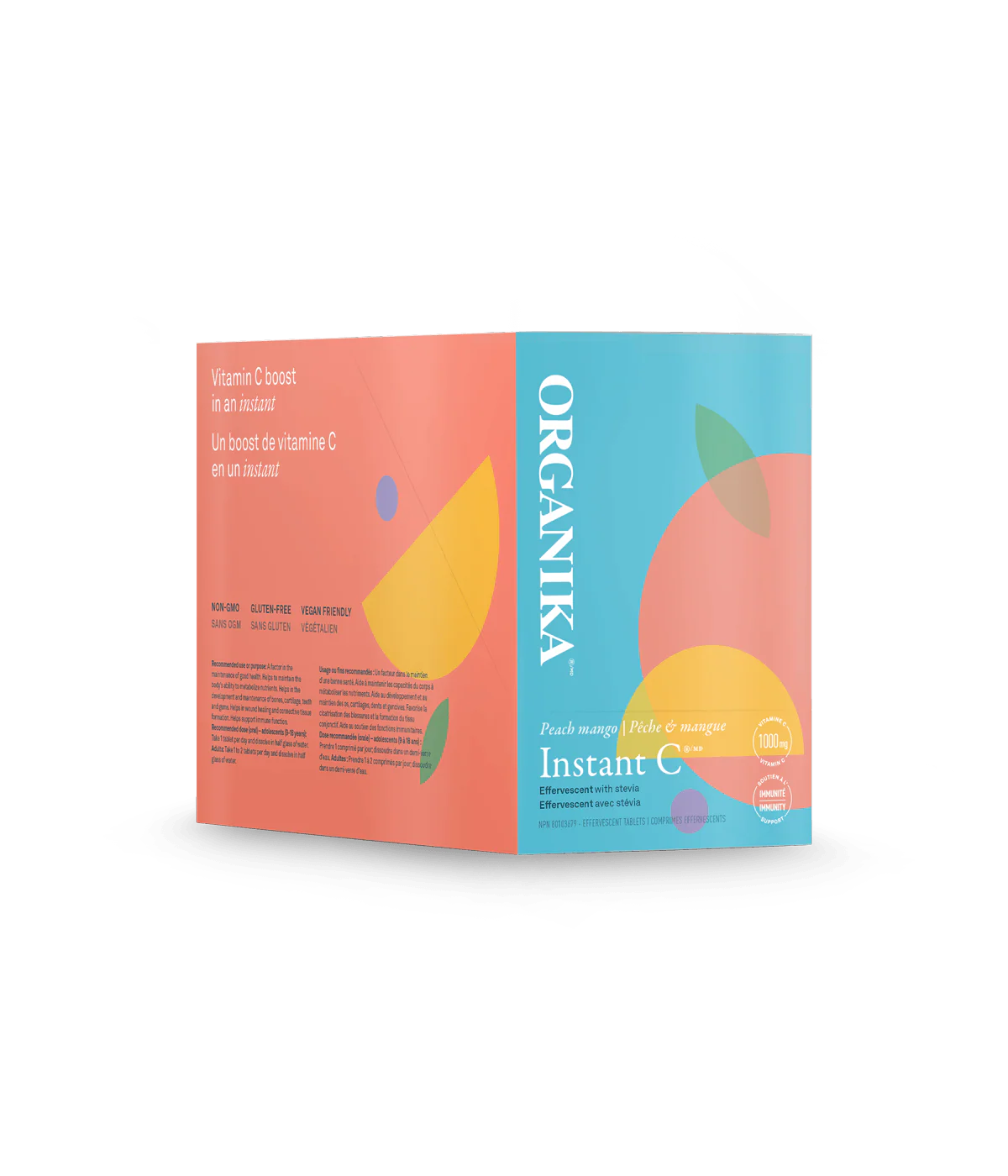 Instant C Effervescent with Stevia - Peach Mango - Image 4
