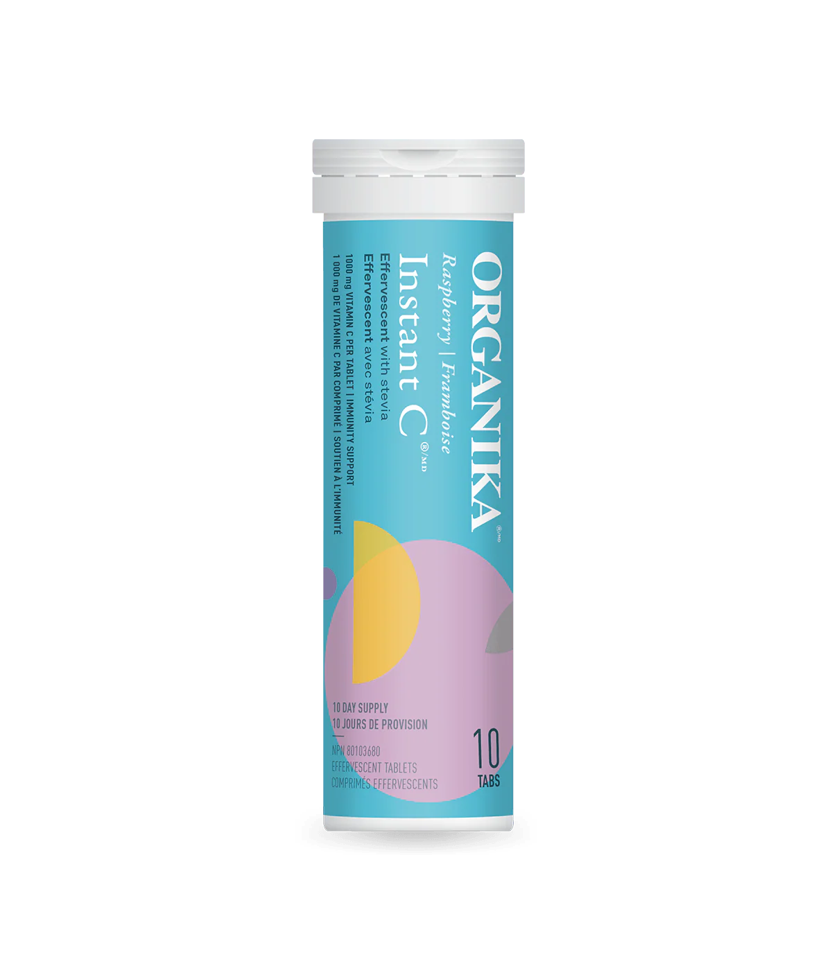 Instant C Effervescent with Stevia - Raspberry