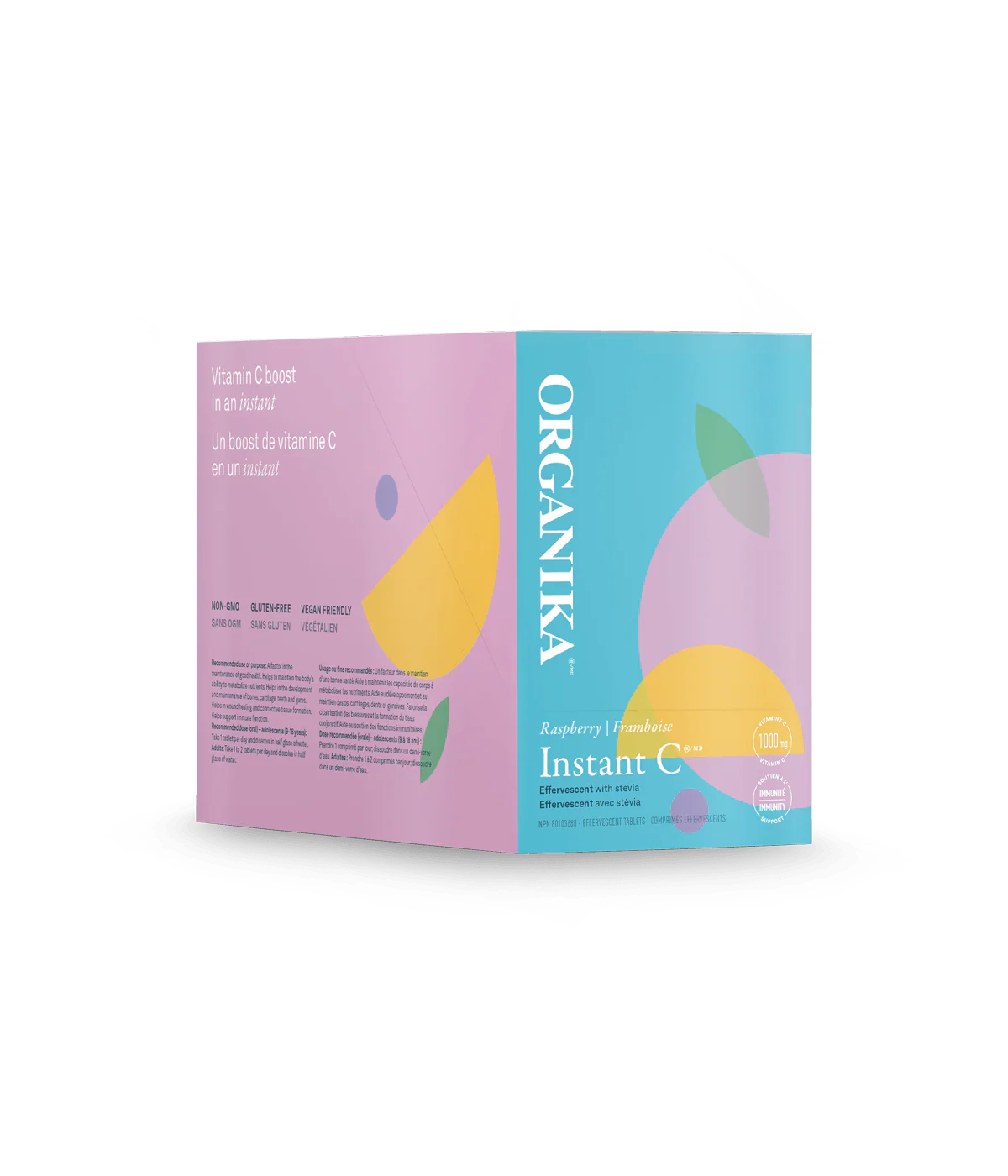 Instant C Effervescent with Stevia - Raspberry - Image 4