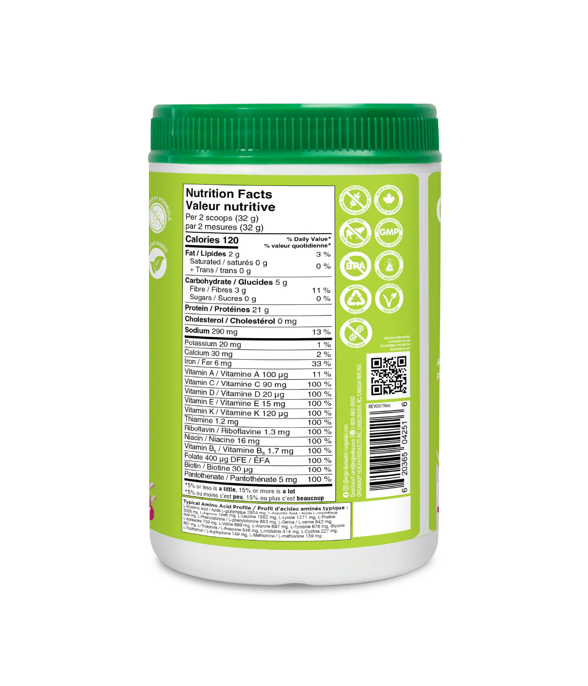 Plant-Based Daily Nutrition All-In-One Protein - Strawberry Shortcake - Image 4