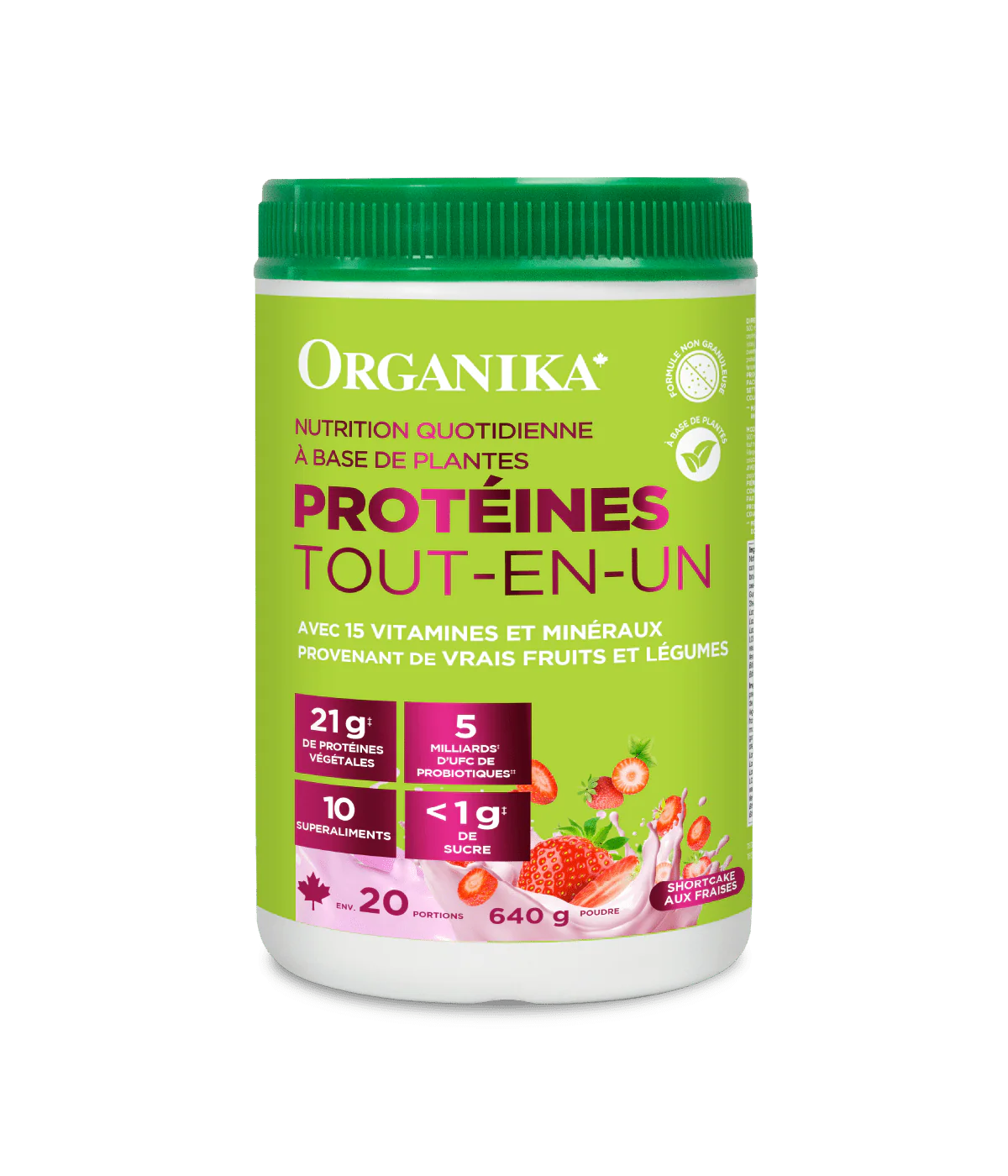 Plant-Based Daily Nutrition All-In-One Protein - Strawberry Shortcake - Image 5