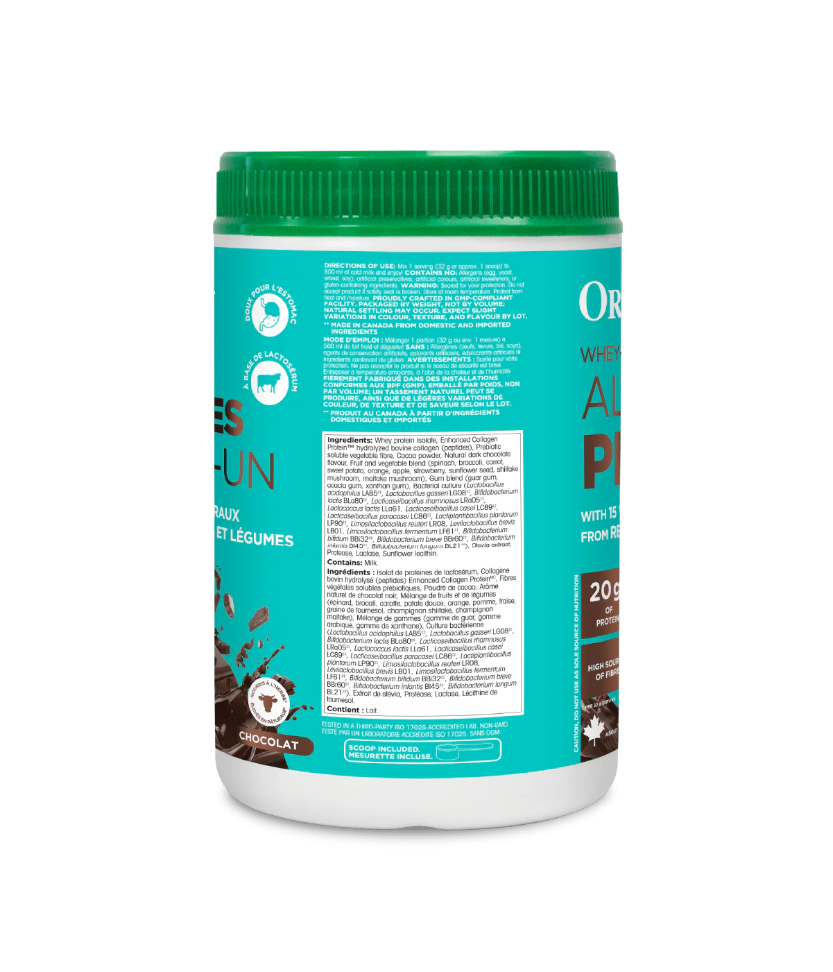 Whey-Based Daily Nutrition All-In-One Protein - Chocolate - Image 3